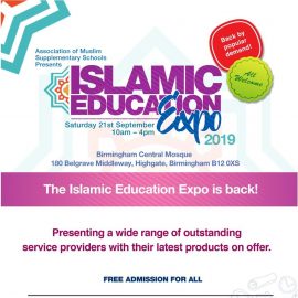 Islamic Education Expo Birmingham, Sep 21